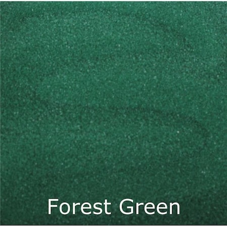 Scenic Sand Scenic Sand 514-49 25 lbs Activa Bag of Bulk Colored Sand; Forest Green 514-49